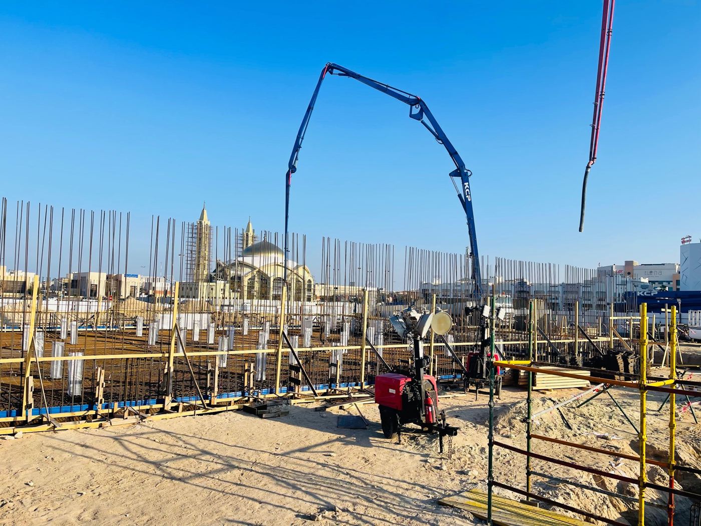 Concrete works